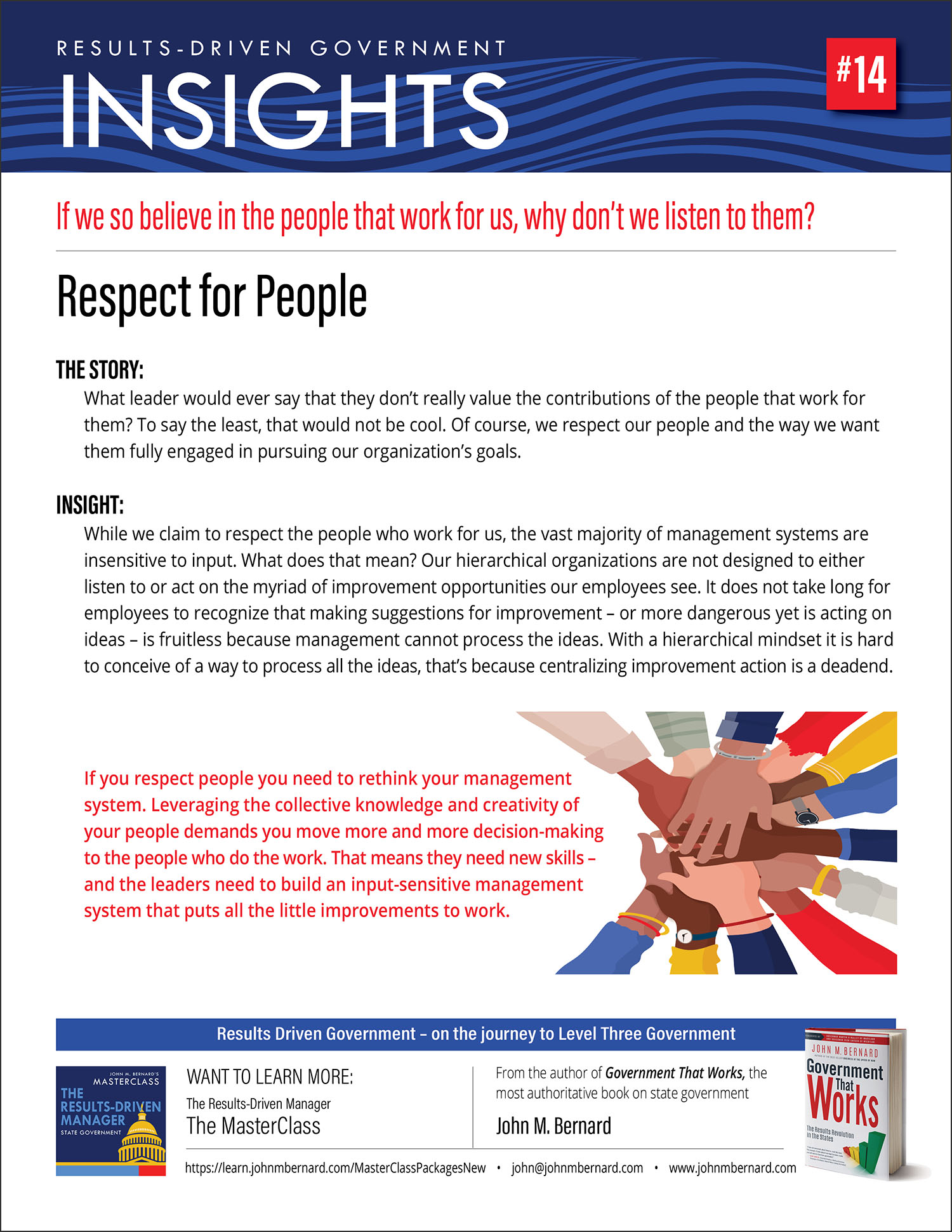Insight #14 - Respect for People
