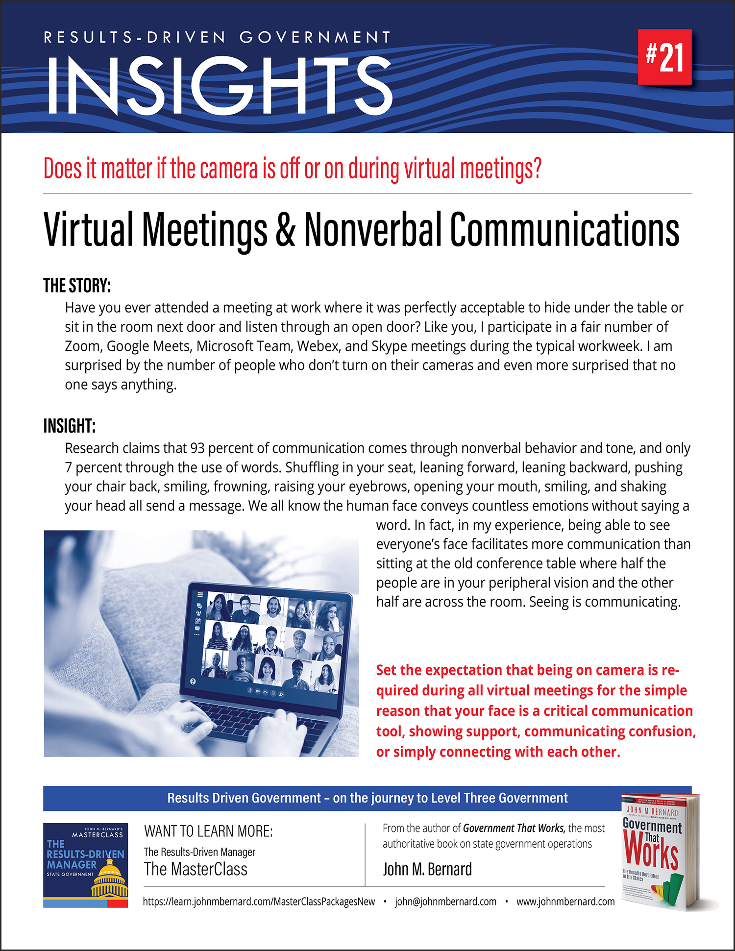 Insight #21 - Virtual Meetings