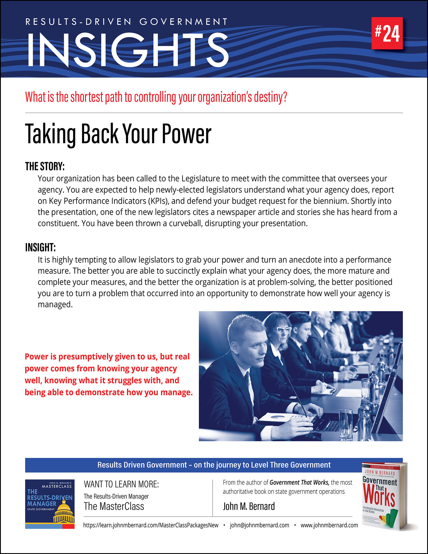Insight #24 - Taking Back Your Power