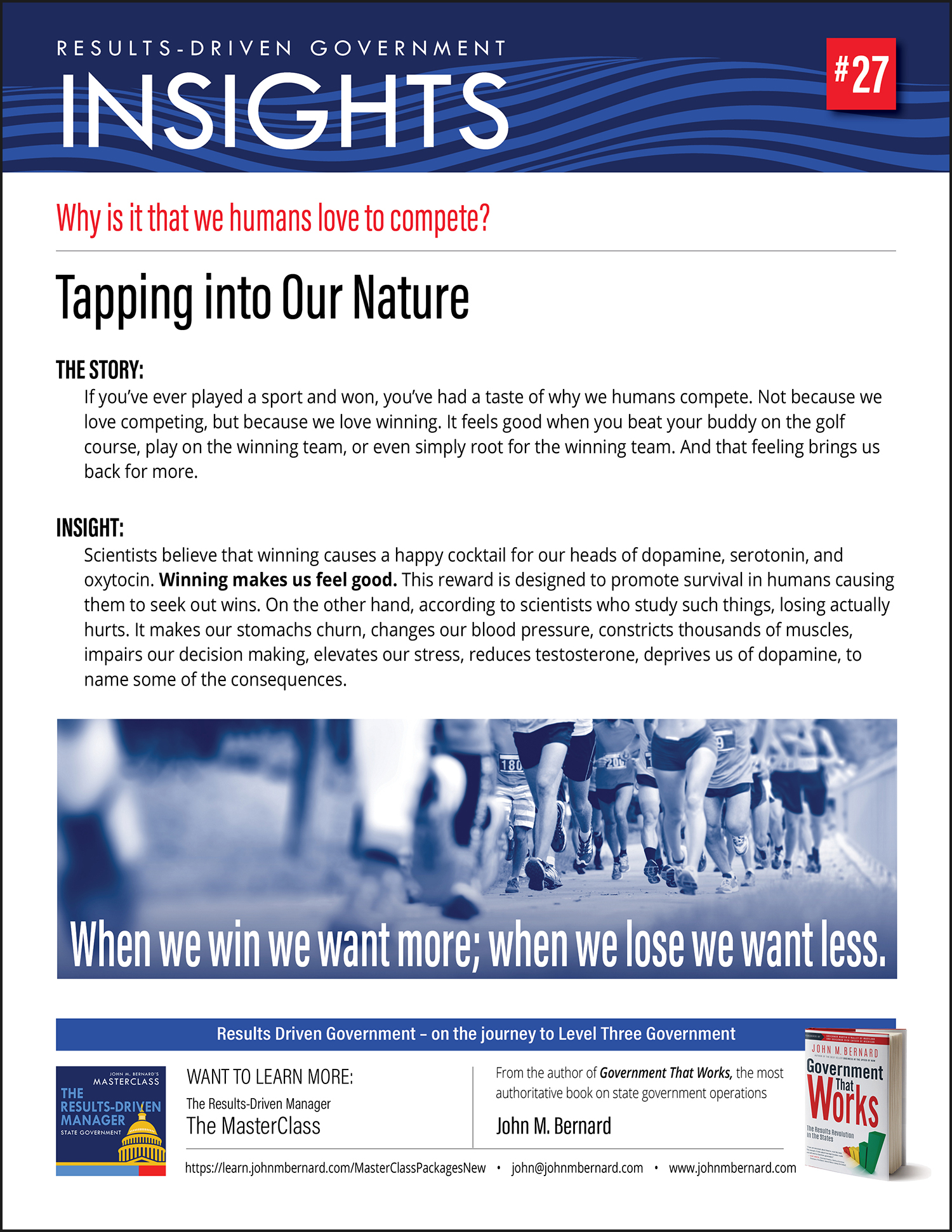 Insight #27 - Tapping into our Nature