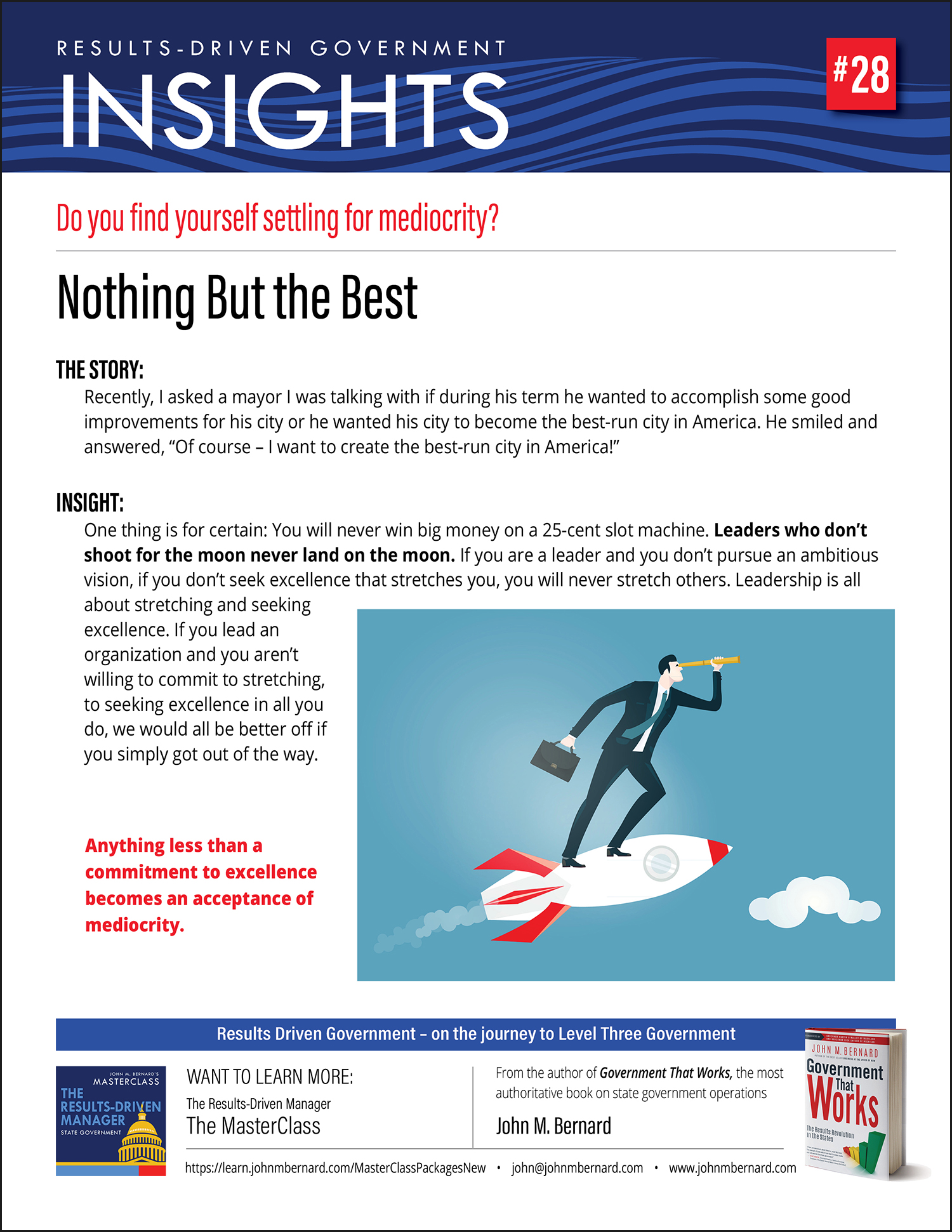 Insight #28 - Nothing But The Best